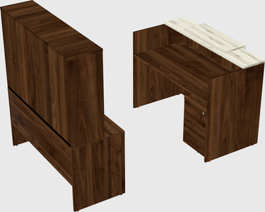 Modular reception desk