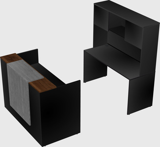 Modular reception desk