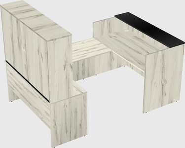 Modular reception desk