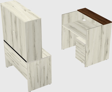 Modular reception desk
