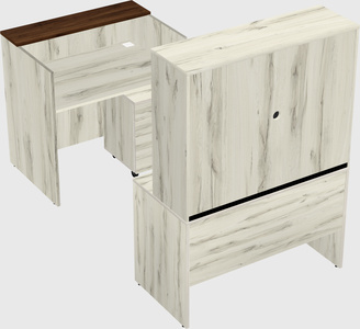 Modular reception desk