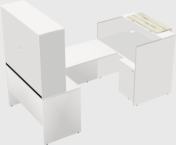 Modular reception desk