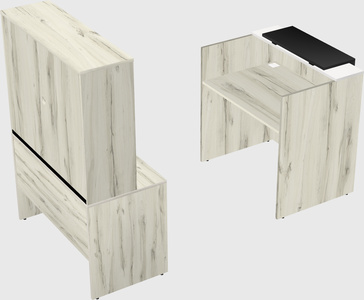 Modular reception desk