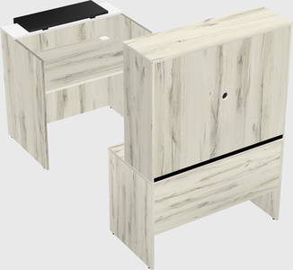 Modular reception desk