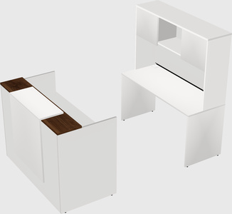 Modular reception desk