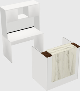 Modular reception desk
