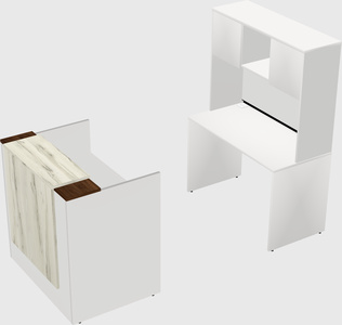 Modular reception desk