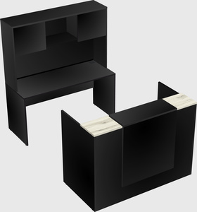 Modular reception desk