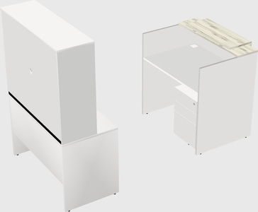 Modular reception desk