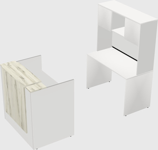 Modular reception desk