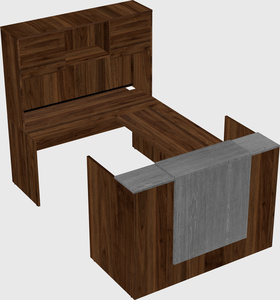 Modular reception desk