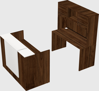 Modular reception desk