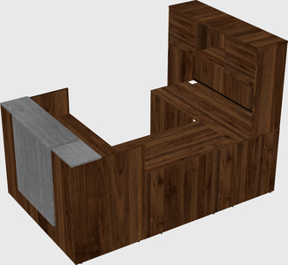 Modular reception desk