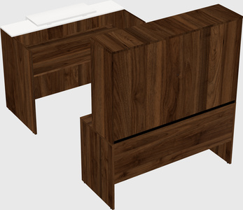 Modular reception desk