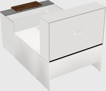 Modular reception desk