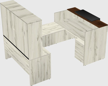 Modular reception desk