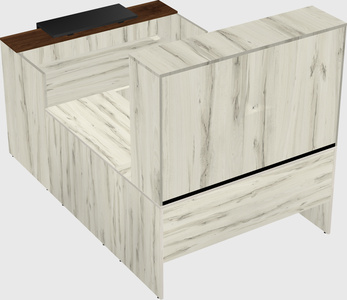 Modular reception desk