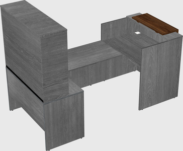 Modular reception desk