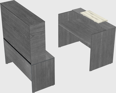 Modular reception desk