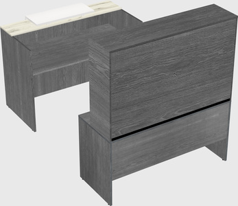 Modular reception desk