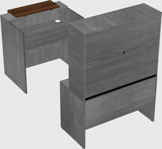 Modular reception desk