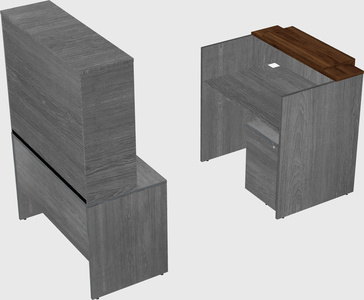 Modular reception desk