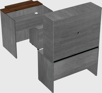 Modular reception desk