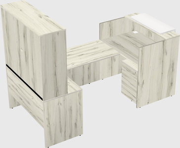 Modular reception desk