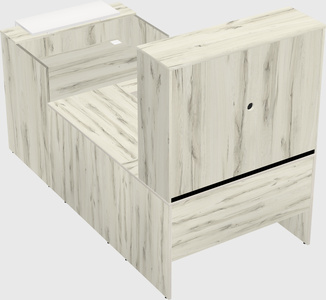 Modular reception desk