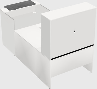 Modular reception desk