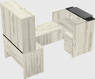 Modular reception desk