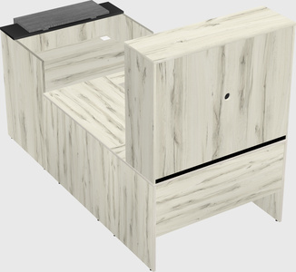 Modular reception desk