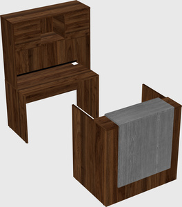 Modular reception desk