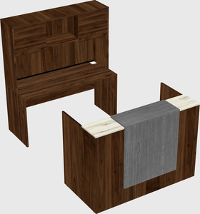 Modular reception desk