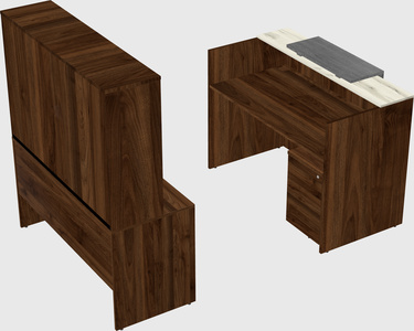 Modular reception desk