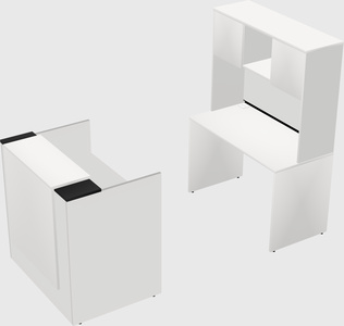 Modular reception desk