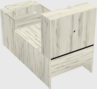 Modular reception desk