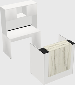 Modular reception desk