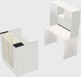 Modular reception desk