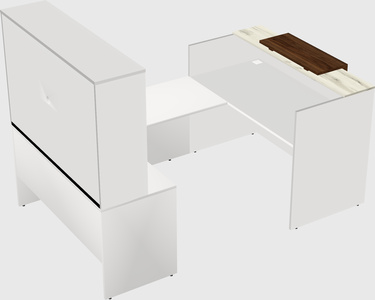 Modular reception desk