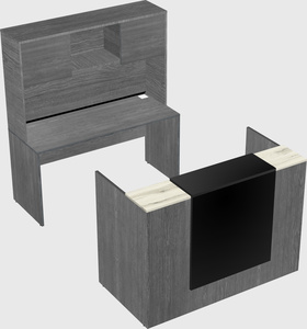 Modular reception desk