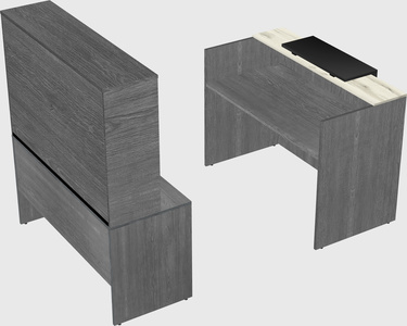 Modular reception desk