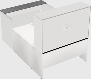 Modular reception desk