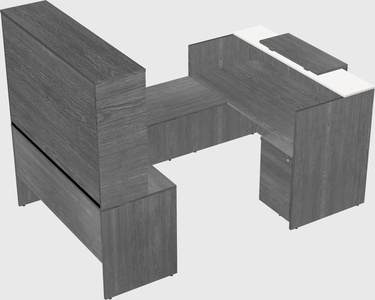 Modular reception desk