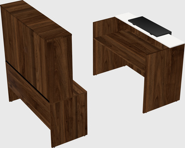Modular reception desk