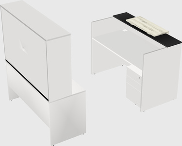 Modular reception desk
