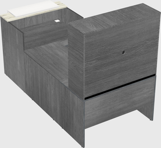 Modular reception desk