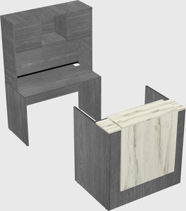 Modular reception desk