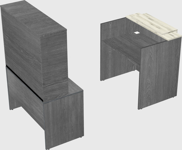 Modular reception desk