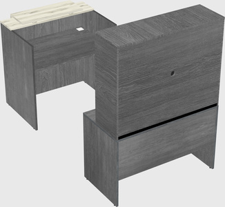 Modular reception desk